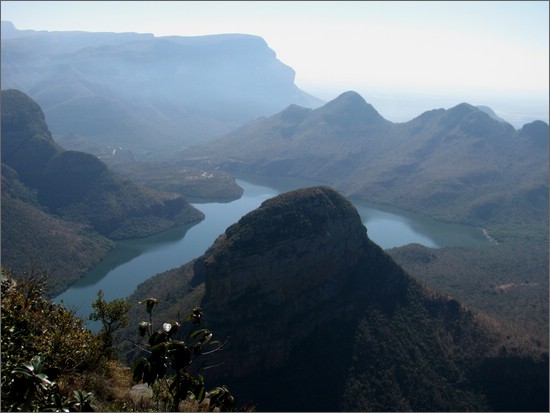 Uitzicht over Blyde River Canyon - Panoramaroute