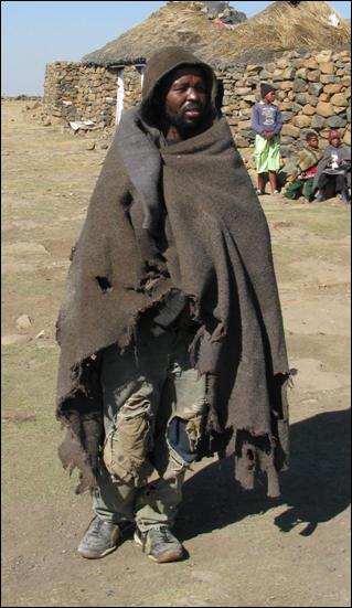 Herder Sani Pass Lesotho